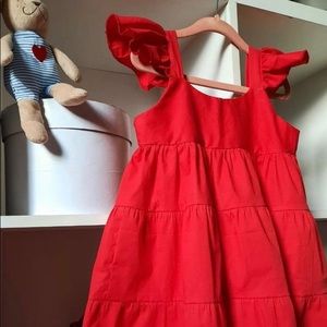 Beautiful handmade girl dress.